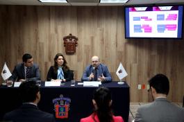 Rueda de prensa para dar a conocer la participación de la UdeG en Campus Party México.