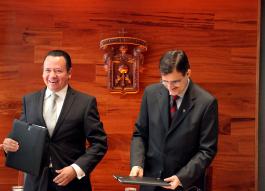 Firma de convenio con el Instituto de Justicia Alternativa del estado de Jalisco (IJA)