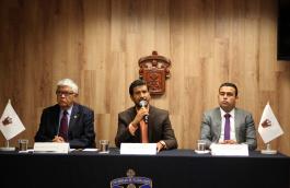 Rueda de prensa para dar a conocer la Campaña de brigadas jurídicas itinerantes.