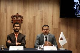 Rueda de prensa para dar a conocer la Campaña de brigadas jurídicas itinerantes.