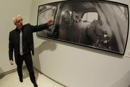 Rueda de prensa para anunciar las exposiciones: David Hockney. Words & Pictures y Slipping Glimpsers. George Blacklock & Gary Oldman, que serán inauguradas el viernes 27 de noviembre.