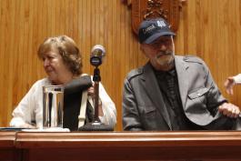 A 40 años de Canoa   con la presencia de Felipe Cazals, Leonardo García Tsao, Fernando Solórzano, y Gerardo Estrada.