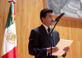 Autoridades Universitarias, familiares y amigos despiden en el Paraninfo Enrique Díaz de León al cineasta y Mtro Emérito Boris Goldenblank 