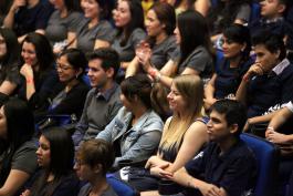Ceremonia de Bienvenida de los estudiantes de movilidad, calendario 2015-B