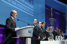 Inauguración del XVII Congreso Internacional Avances en Medicina Hospital Civil de Guadalajara 2015, “Calidad de vida, prioridad en salud”. 