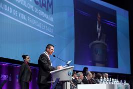 Inauguración del XVII Congreso Internacional Avances en Medicina Hospital Civil de Guadalajara 2015, “Calidad de vida, prioridad en salud”. 