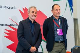 Jaume Collboni, Alcalde de Barcelona en la FIL Guadalajara 2025