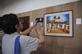 Inauguración de la exposición: Ganadores Bienal de Pintura José Atanasio Monroy.