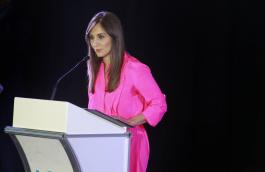 Informe "10 Años de Transparencia en Jalisco" en el marco de la Celebración del 10 Aniversario del ITEI su presidenta Cynthia Patricia Cantero Pacheco festejo en el Cine foro de la Universidad de Guadalajara. Al acto acude el Rector general de la Universidad de Guadalajara Itzcóatl Tonatiuh Bravo Padilla y el Gobernador del estado Jorge Aristóteles Sandoval Díaz