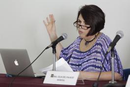 Conferencia La participación femenina en la Guerra de la Independencia. Ponente: doctora Celia del Palacio, investigadora de la Universidad Veracruzana. Presenta el doctor Armando Zacarías, Rector de CULagos. Organiza SUTUdeG