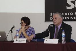 Conferencia La participación femenina en la Guerra de la Independencia. Ponente: doctora Celia del Palacio, investigadora de la Universidad Veracruzana. Presenta el doctor Armando Zacarías, Rector de CULagos. Organiza SUTUdeG