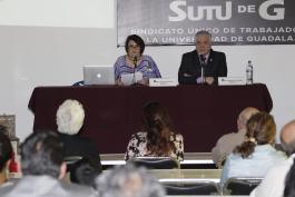 Conferencia La participación femenina en la Guerra de la Independencia. Ponente: doctora Celia del Palacio, investigadora de la Universidad Veracruzana. Presenta el doctor Armando Zacarías, Rector de CULagos. Organiza SUTUdeG