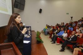 XXII Taller de Derecho Internacional. Mesa  redonda “Derecho internacional humanitario”.Participan: doctor Marcos Pablo Moloeznik Gruer, profesor investigador del CUCSH; maestra Mariana Salazar Albornoz, directora de Derecho Internacional Humanitario de la SRE; doctor  Arturo Villarreal Palos, profesor del CUCSH; doctor Juan Manuel Portilla Gómez, catedrático de la FES Acatlán-UNAM.