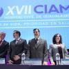 Inauguración del XVII Congreso Internacional Avances en Medicina Hospital Civil de Guadalajara 2015, “Calidad de vida, prioridad en salud”. 