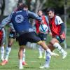 Entrenamiento de los Leones Negros de la Universidad de Guadalajara en la primavera