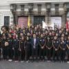 Abanderamiento de los deportistas que competirán en la Universiada Nacional