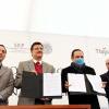 Inicia entrega  de escrituras por el Ayuntamiento de Tlajomulco  y suscripción de convenio para la edificación de un nuevo plantel de Educación Media Superior