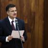 Ceremonia homenaje luctuoso del Lic José Mora Luna