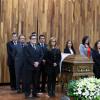 Ceremonia homenaje luctuoso del Lic José Mora Luna