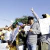 Protesta FEU alza a la tarifa de la ruta empresa