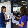 Aplicación del examen de admisión Piense II