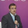 El Rector General de la Universidad de Guadalajara, maestro Itzcóatl Tonatiuh Bravo Padilla y el gobernador del Estado Jorge Aristóteles Sandoval hablan en rueda de prensa previo a la inauguración de l Campus Party 2015