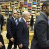 Shimon Peres en la inauguración del pabellón de Israel en FIL 2013