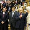 Shimon Peres en la inauguración del pabellón de Israel en FIL 2013