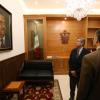 Realizaron un recorrido por los murales del paraninfo Enrique Díaz de León. 